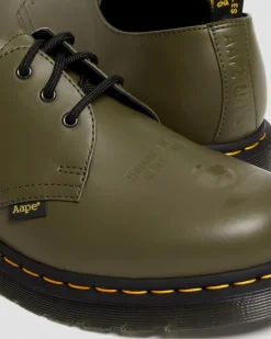 Shop 1461 AAPE Smooth Leren Schoenen UNISEX Veterschoenen|Schoenen