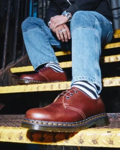 Sale 1461 Abruzzo Leren Schoenen MENS Nette Schoenen|Veterschoenen