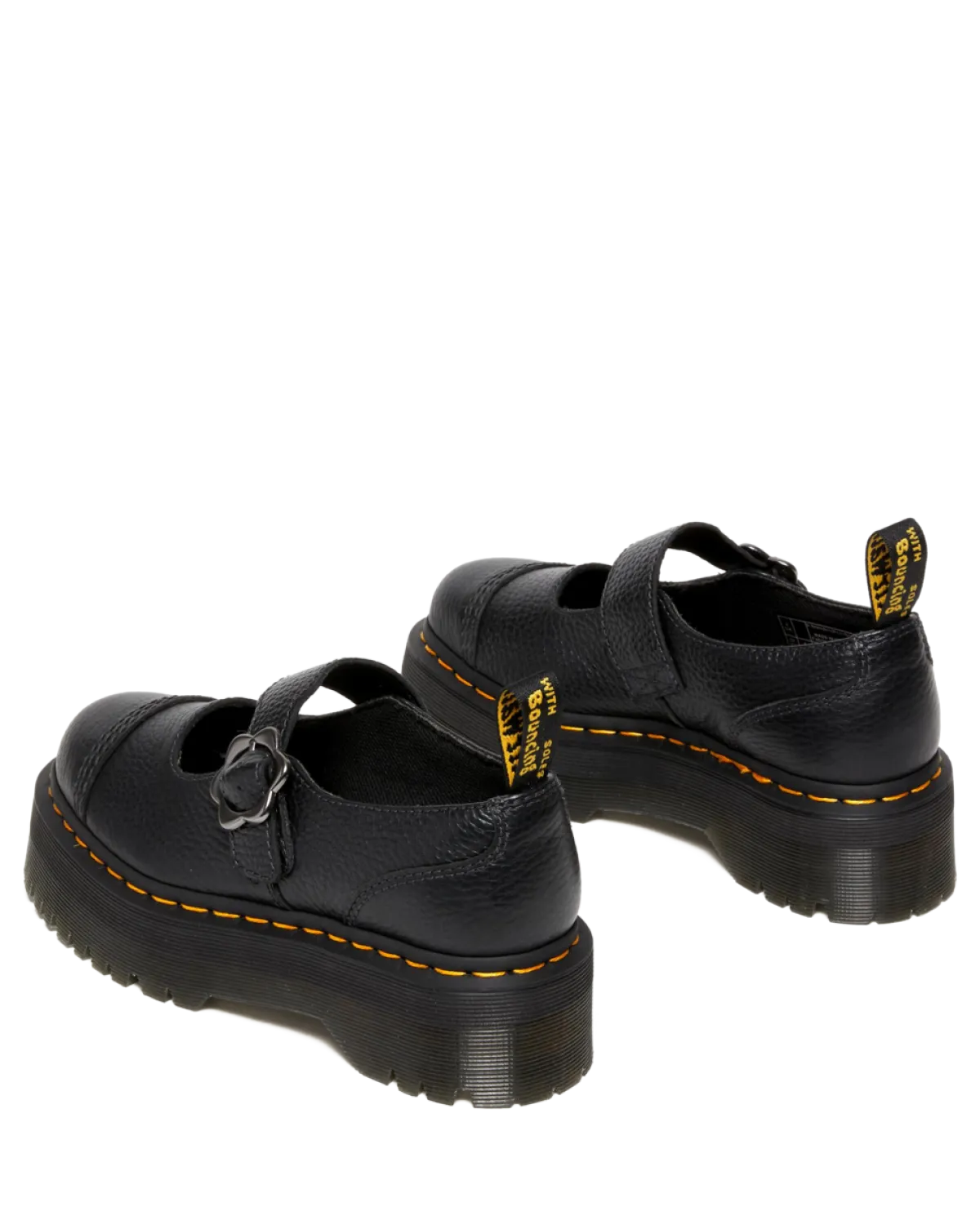 Store Addina Bloemengesp Leren Platform Schoenen UNISEX Platform Schoenen|Mary Jane Schoenen