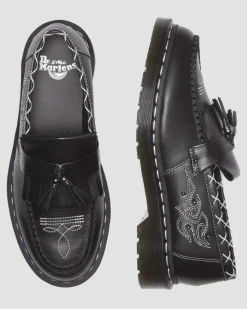 Outlet Adrian Contrasterende Steek Leren Tassel Loafers Originals|Nieuw Binnen