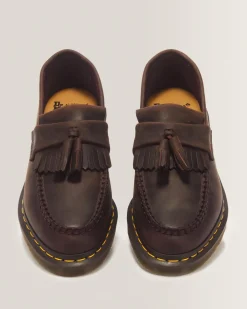 Sale Adrian Crazy Horse Leren Tassel Loafers WOMENS Originals|Trending Stijlen