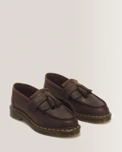 Sale Adrian Crazy Horse Leren Tassel Loafers WOMENS Originals|Trending Stijlen