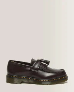 Clearance Adrian Gele Stiksel Smooth Leren Tassle Loafers WOMENS Originals|Nette Schoenen