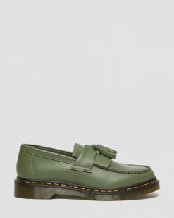 Outlet Adrian Gele Stiksel Smooth Leren Tassle Loafers WOMENS Heren Sale|Originals