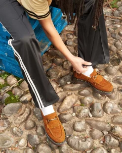 Best Adrian Snaffle Marmer Suède Loafers UNISEX Heren Sale|Originals