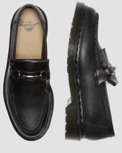 Cheap Adrian Snaffle Pebble Grain Leren Kiltie Loafers UNISEX Heren Sale|Originals