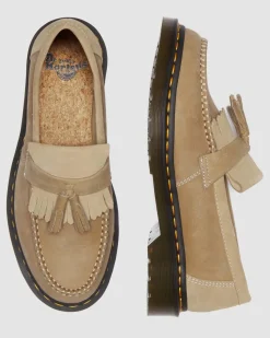 Outlet Adrian Tumbled Nubuck Leren Tassel Loafers Nieuw Binnen|Schoenen