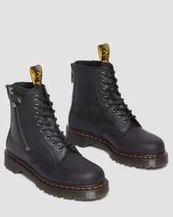 Sale 1460 Alternatieve Volnerf Leren Veterlaarzen MENS Heren Sale|Enkellaarzen