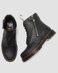 Sale 1460 Alternatieve Volnerf Leren Veterlaarzen MENS Heren Sale|Enkellaarzen