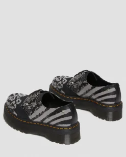 Sale 1461 Animal Clash Leren & Suède Platform Schoenen MENS Heren Sale|Veterschoenen