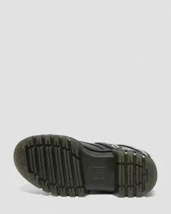Hot Audrick Hardware Leren Platform Laarzen WOMENS Platform Laarzen