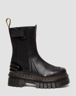 Clearance Audrick Hi Platform Chelsea Laarzen UNISEX Enkellaarzen|Zachte Leren Laarzen