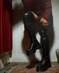 Sale Audrick 22i XTRM Leren Veterlaarzen UNISEX Hoge Laarzen|Platform Laarzen