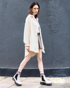 Shop Audrick Nappa Lux Leren Platform Chelsea Boots GIFTS Platform Laarzen|Enkellaarzen