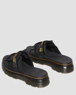 Shop Ayce Logo Gemalen Leren Platform Slippers met Band UNISEX Sandalen|Schoenen