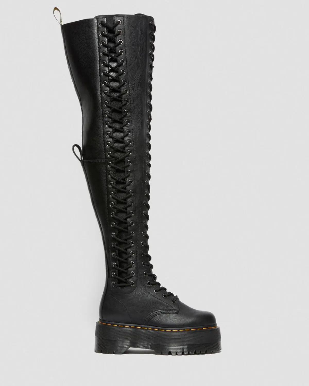 Best Azreya Max Leren Platform Laarzen met 26-veterogen WOMENS Hoge Laarzen|Platform Laarzen