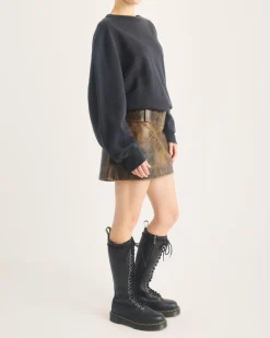 Best Sale 1B60 Bex Pisa Leren Kniehoge Laarzen WOMENS Hoge Laarzen|Winterlaarzen
