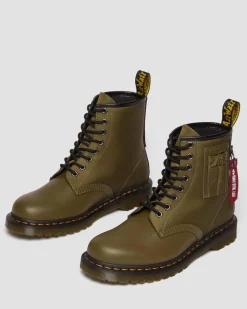 Store 1460 BEN ALPHA INDUSTRIES LEREN & NYLON LAARS UNISEX Nieuw Binnen|Trending Stijlen