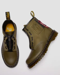 Store 1460 BEN ALPHA INDUSTRIES LEREN & NYLON LAARS UNISEX Nieuw Binnen|Trending Stijlen