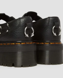 Store Bethan Piercing Leren Platform Mary Jane Schoenen Platform Schoenen|Mary Jane Schoenen