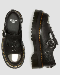 Store Bethan Piercing Leren Platform Mary Jane Schoenen Platform Schoenen|Mary Jane Schoenen