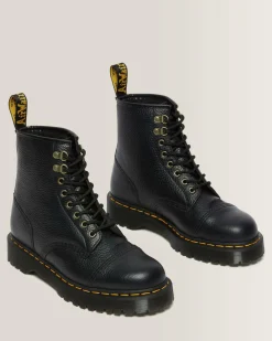 Fashion 1460 Bex Imitatiebont Gevoerde Leren Veterlaarzen GIFTS Platform Laarzen|Enkellaarzen