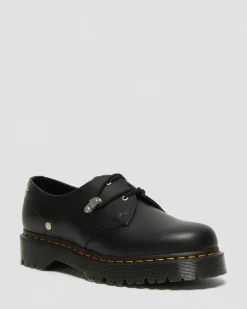 Fashion 1461 Bex Leren Schoenen met Studs MENS Nette Schoenen