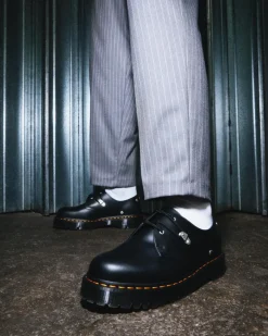 Fashion 1461 Bex Leren Schoenen met Studs MENS Nette Schoenen