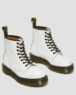 Clearance 1460 Bex Made in England Leren Veterlaarzen met Neuskap UNISEX Heren Sale|Made In England