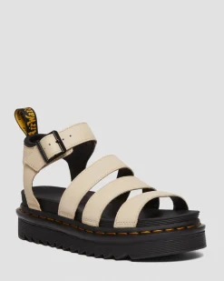 Cheap Blaire Pisa Leren Platform Sandalen met Band WOMENS Lichte Sandalen|Gladiator Sandalen