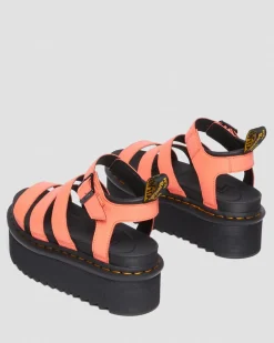 Shop Blaire Quad Pisa Leren Platform Sandalen met Band UNISEX Dames Sale|Lichte Sandalen