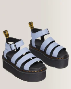 New Blaire Quad Pisa Leren Platform Sandalen met Band UNISEX Dames Sale|Lichte Sandalen