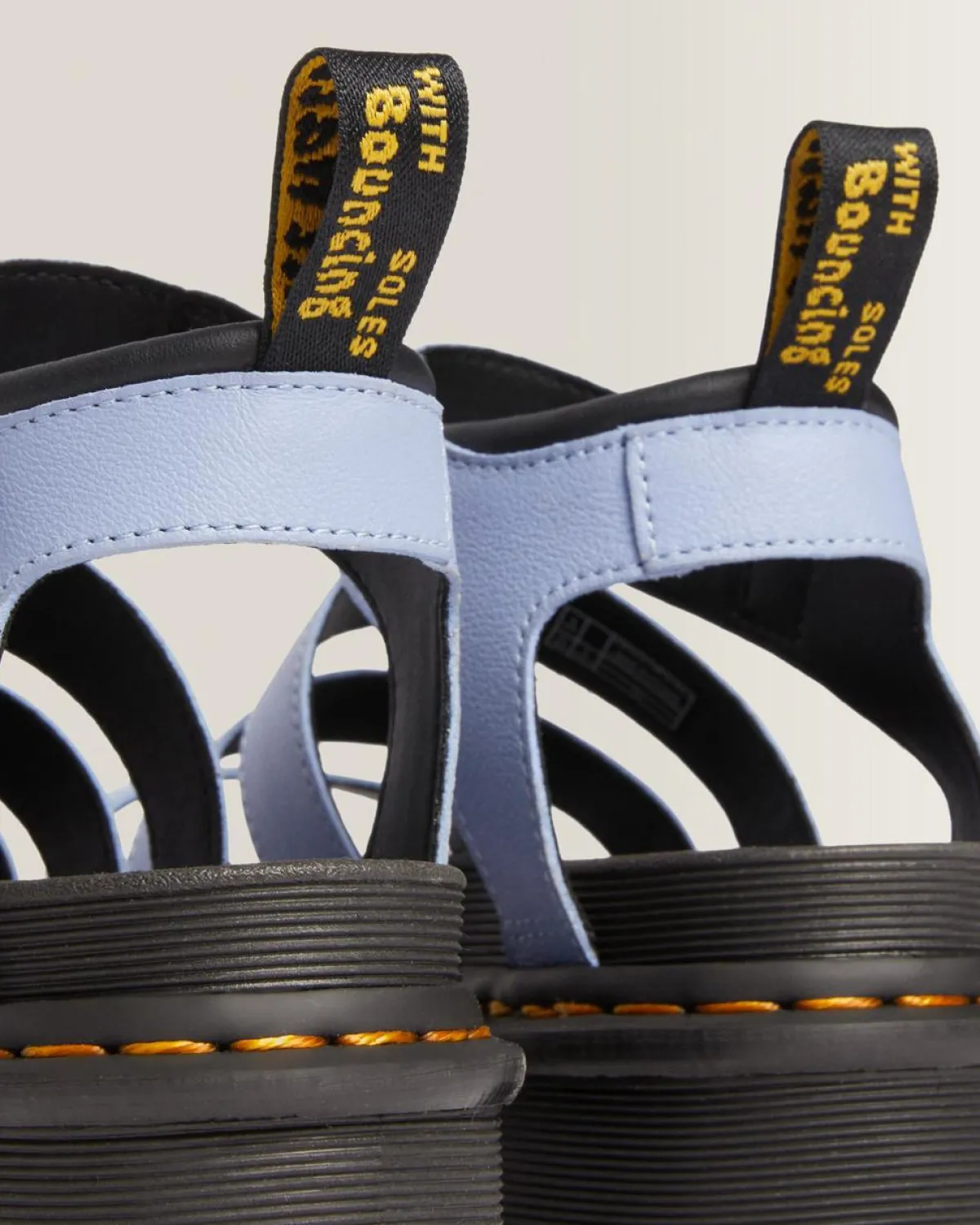 New Blaire Quad Pisa Leren Platform Sandalen met Band UNISEX Dames Sale|Lichte Sandalen