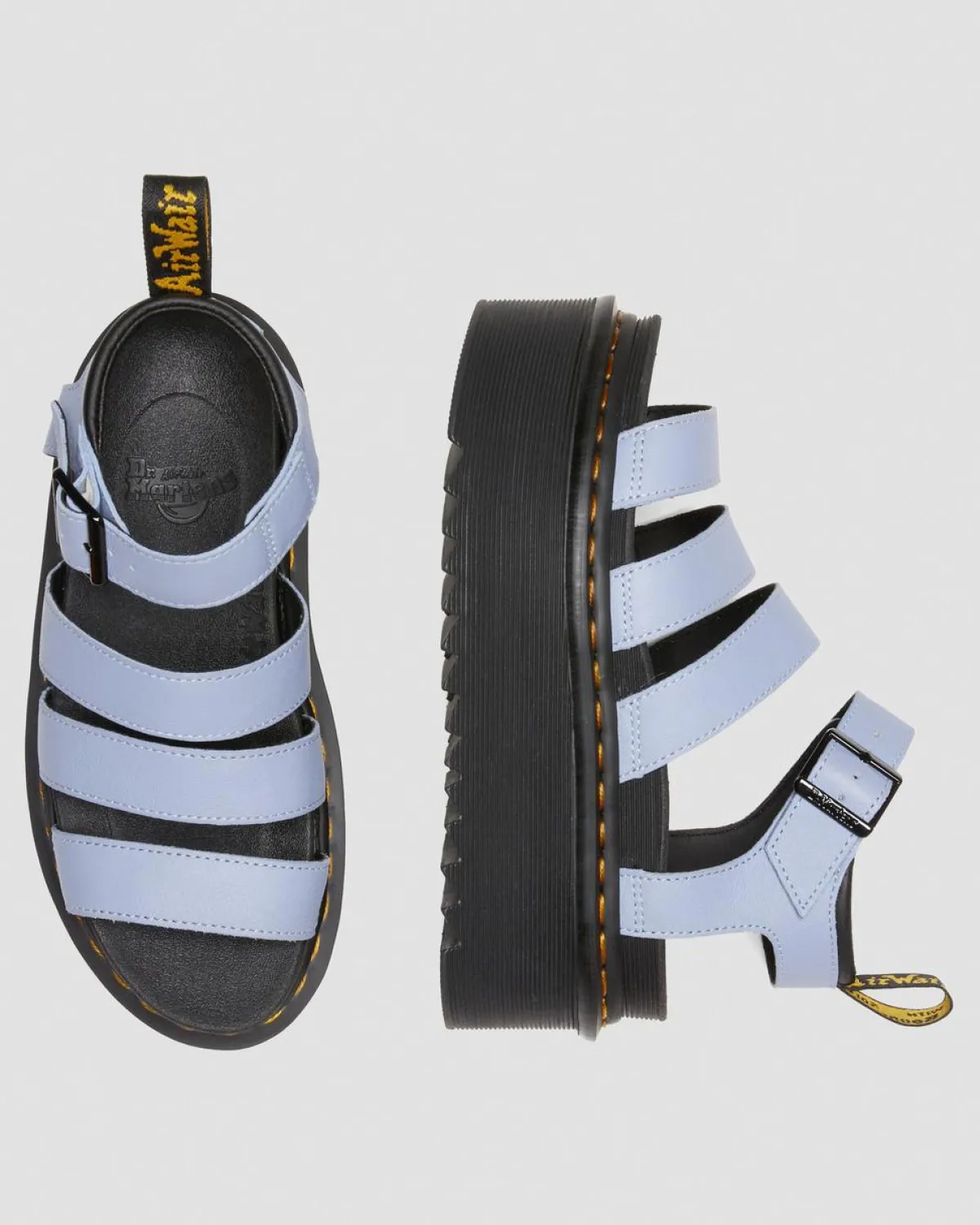New Blaire Quad Pisa Leren Platform Sandalen met Band UNISEX Dames Sale|Lichte Sandalen