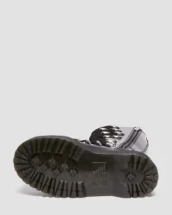Flash Sale 1B60 LTT Max Kniehoge Platform Veterlaarzen UNISEX Hoge Laarzen|Veterlaarzen