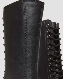 Outlet 1B99 Pisa Leren Mid Calf Veterlaarzen Nieuw Binnen|Trending Stijlen