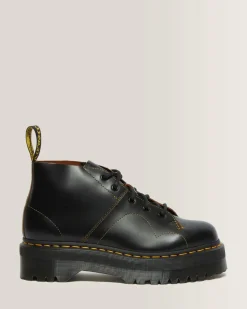 Fashion Church Quad Leren Platform Monkey Boots MENS Trending Stijlen|Platform Laarzen