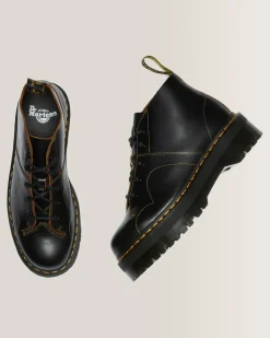 Fashion Church Quad Leren Platform Monkey Boots MENS Trending Stijlen|Platform Laarzen