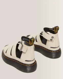 Discount Clarissa II Pisa Leren Platform Sandalen met Riem UNISEX Gladiator Sandalen|Sandalen