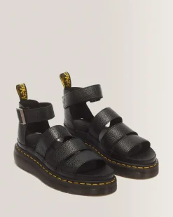 Best Clarissa II Quad Gemalen Nappa Leren Platform Sandalen WOMENS Platform Sandalen|Gladiator Sandalen