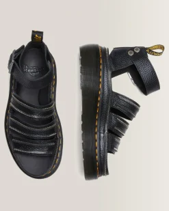 Store Clarissa II Quad Hardware Gemalen Nappa Leren Platform Sandalen WOMENS Dames Sale|Platform Sandalen