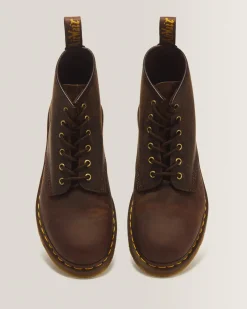 Cheap 101 Crazy Horse Leren Enkellaarzen MENS Enkellaarzen|Winter Stijlen