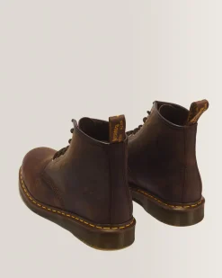 Cheap 101 Crazy Horse Leren Enkellaarzen MENS Enkellaarzen|Winter Stijlen