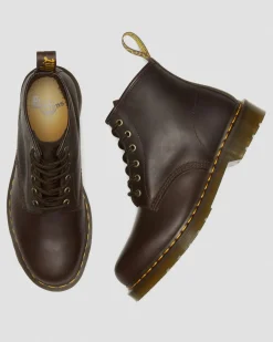 Cheap 101 Crazy Horse Leren Enkellaarzen MENS Enkellaarzen|Winter Stijlen