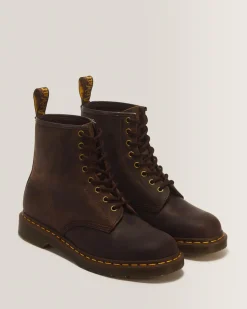 Outlet 1460 Crazy Horse Leren Veterlaarzen TRENDING-STYLES-UK Enkellaarzen|Winter Stijlen