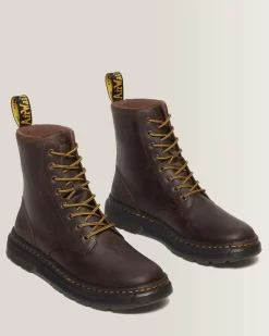 Clearance Crewson Leren Veterlaarzen UNISEX Nieuw Binnen|Trending Stijlen