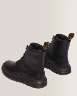 Sale Crewson Leren Veterlaarzen UNISEX Nieuw Binnen|Trending Stijlen