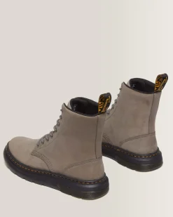 Online Crewson Leren Veterlaarzen UNISEX Suède|Trending Stijlen