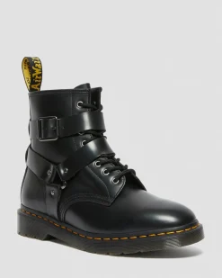 Flash Sale Cristofor Leren Harnas Veterlaarzen MENS Heren Sale|Laarzen