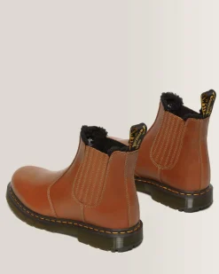 Discount 2976 DM's Wintergrip Leren Chelsea Laarzen MENS Enkellaarzen|Winter Stijlen